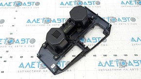 Center console trim with cup holders for Honda Accord 23-26, glossy black, with cup holders, scratches, dents