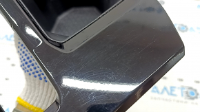 Center console trim with cup holders for Honda Accord 23-26, glossy black, with cup holders, scratches, dents