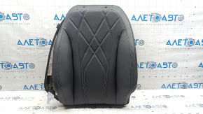 Ford Mustang Mach-E 21-26 passenger seat back with airbag, black leather, gray and black stitching, heated, shot