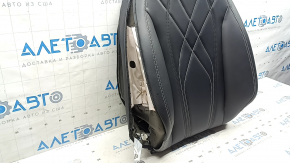 Ford Mustang Mach-E 21-26 passenger seat back with airbag, black leather, gray and black stitching, heated, shot