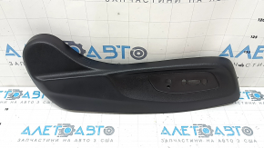 Honda Accord 23-26 passenger seat control trim, black, electric, scratches