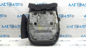 Ford Mustang Mach-E 21-26 passenger seat cushion, black leather, gray and black stitching, heated
