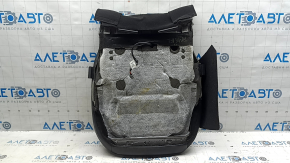 Ford Mustang Mach-E 21-26 driver's seat cushion, black leather, gray and black stitching, heated