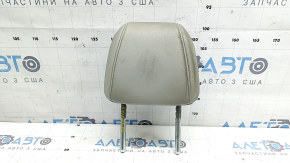 Front left headrest Honda Insight 19-22, gray leather, dry-cleanable