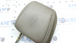 Front left headrest Honda Insight 19-22, gray leather, dry-cleanable