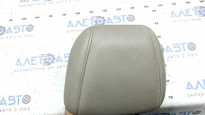 Front right headrest Honda Insight 19-22, gray leather, dry-cleanable