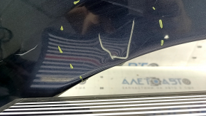 Front right fender Honda Insight 19-22 with brackets, blue B-B607M, crumpled
