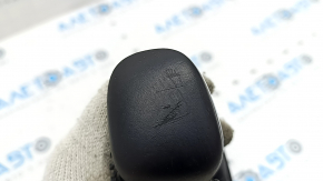 Gear knob Audi A6 C7 16-18 rest black leather, scratches