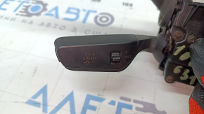 Steering column switches guitar assembly Audi Q8 19-26 under radar, in soot, worn