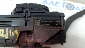 Steering column switches guitar assembly Audi Q8 19-26 under radar, in soot, worn