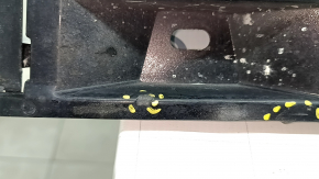 Right threshold Honda Accord 23-26 with seal, black gloss, scratches, dents, broken fastening