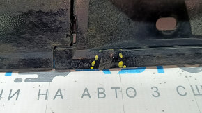 Right threshold Honda Accord 23-26 with seal, black gloss, scratches, dents, broken fastening