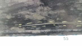 Right threshold Honda Accord 23-26 with seal, black gloss, scratches, dents, broken fastening