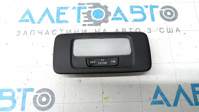 Rear light for Honda Accord 23-26, black, with diffuser, bump, crack in glass