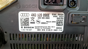 Instrument cluster Audi Q8 21-25 105k, sooty, for spare parts