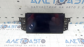 Monitor, display, navigation Audi Q8 19-26 10.1" upper, in soot, for spare parts