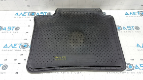 Fabric floor mat, rear left, Toyota Camry v50 12-14 usa, gray, for cleaning