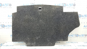 Trunk floor of Toyota Camry v50 12-14 hybrid USA, with handle, black, handle broken, needs dry cleaning, coating peeled off