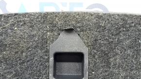 Trunk floor of Toyota Camry v50 12-14 hybrid USA, with handle, black, handle broken, needs dry cleaning, coating peeled off