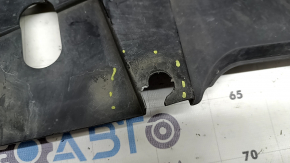 Lower grille of the front bumper of Honda Insight 19-22 for radar cruise, broken fastening, worn, tear