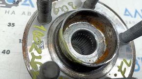 The front left hub of the Ford Mustang Mach-E 21-26 AWD is crushed