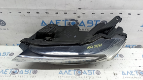 Honda Insight 19-22 LED front left headlight, needs polishing, chips on chrome molding, LED turns yellow, glass is worn
