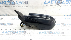 Left side mirror assembly Honda Insight 19-21 7 pins, heated, turn signal, blue with chrome, scratches