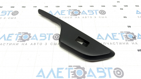Rear left window lift control trim for Honda Insight 19-22, black, scratches
