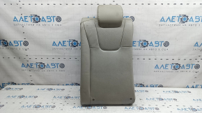 Right rear seat backrest, 2nd row, Honda Insight 19-22, gray leather, perforated, dry-cleanable