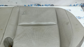 Rear seat cushion 2nd row Honda Insight 19-22, gray leather, perforated, dry-cleanable