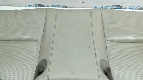 Rear seat cushion 2nd row Honda Insight 19-22, gray leather, perforated, dry-cleanable