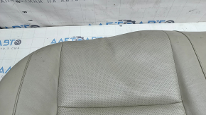 Rear seat cushion 2nd row Honda Insight 19-22, gray leather, perforated, dry-cleanable