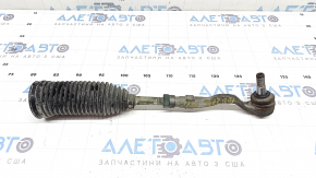 Steering rod with tip right BMW X3 F25 11-17 microcracks on the boot