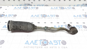 Steering rod with tip right BMW X3 F25 11-17 microcracks on the boot