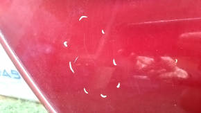 Door assembly rear right Hyundai Sonata 11-15 hybrid red RER, scratches