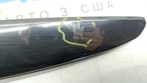 Radiator grille Hyundai Sonata 11-15 hybrid, with emblem, scratches, peeling paint, swollen chrome, sand, broken mount