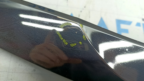 Radiator grille Hyundai Sonata 11-15 hybrid, with emblem, scratches, peeling paint, swollen chrome, sand, broken mount
