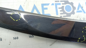Radiator grille Hyundai Sonata 11-15 hybrid, with emblem, scratches, peeling paint, swollen chrome, sand, broken mount