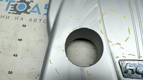 Engine cover Hyundai Sonata 11-15 hybrid scratches, rusted chrome