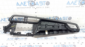 Front panel center trim Honda Insight 19-22 black, scratches