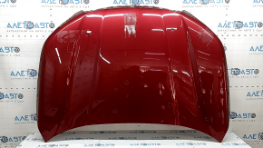 Bare hood Subaru Forester 19-24 SK aluminum, red M1Y, bumps, dent