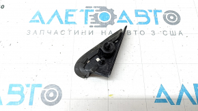 Subaru Forester 19-24 SK right triangle wing molding, black with chrome, seal peeled off