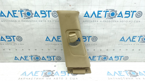 Center pillar trim, upper belt, left, Hyundai Sonata 11-15, beige
