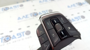 The steering wheel control buttons on the left Honda Insight 19-22 are worn out