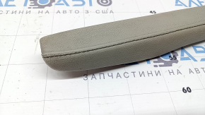 Upper right side center console trim for Honda Insight 19-22, leather, gray, dry-cleanable