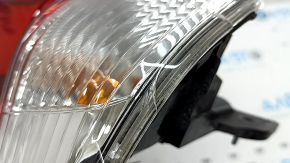 Left outer wing light Subaru Forester 19-24 SK broken glass, crack in housing, worn