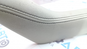 Right dashboard trim for Honda Insight 19-22, grey leather, dry-cleanable, scratches