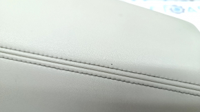 Right dashboard trim for Honda Insight 19-22, grey leather, dry-cleanable, scratches