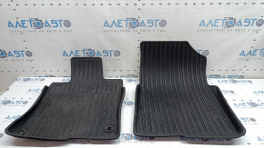 Set of floor mats for Honda Insight 19-22 black, worn rubber