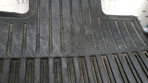 Set of floor mats for Honda Insight 19-22 black, worn rubber